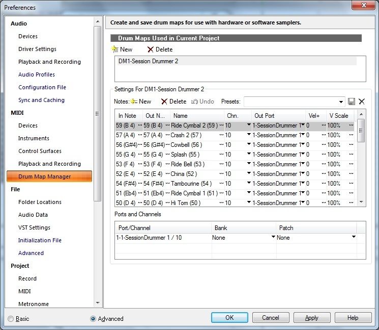 AD2 Drum map, mayday Cakewalk Forums